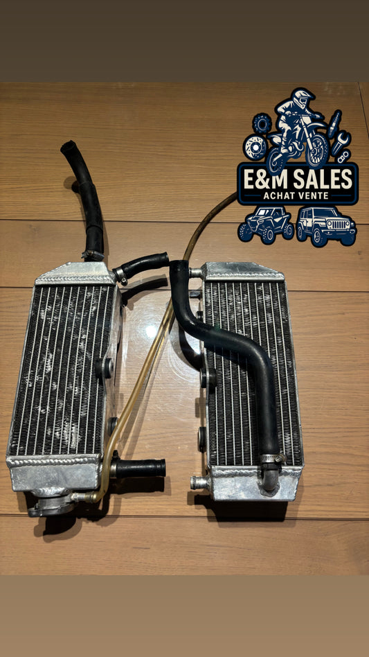 Radiateurs gros volumes 125 YZ 2005-2026