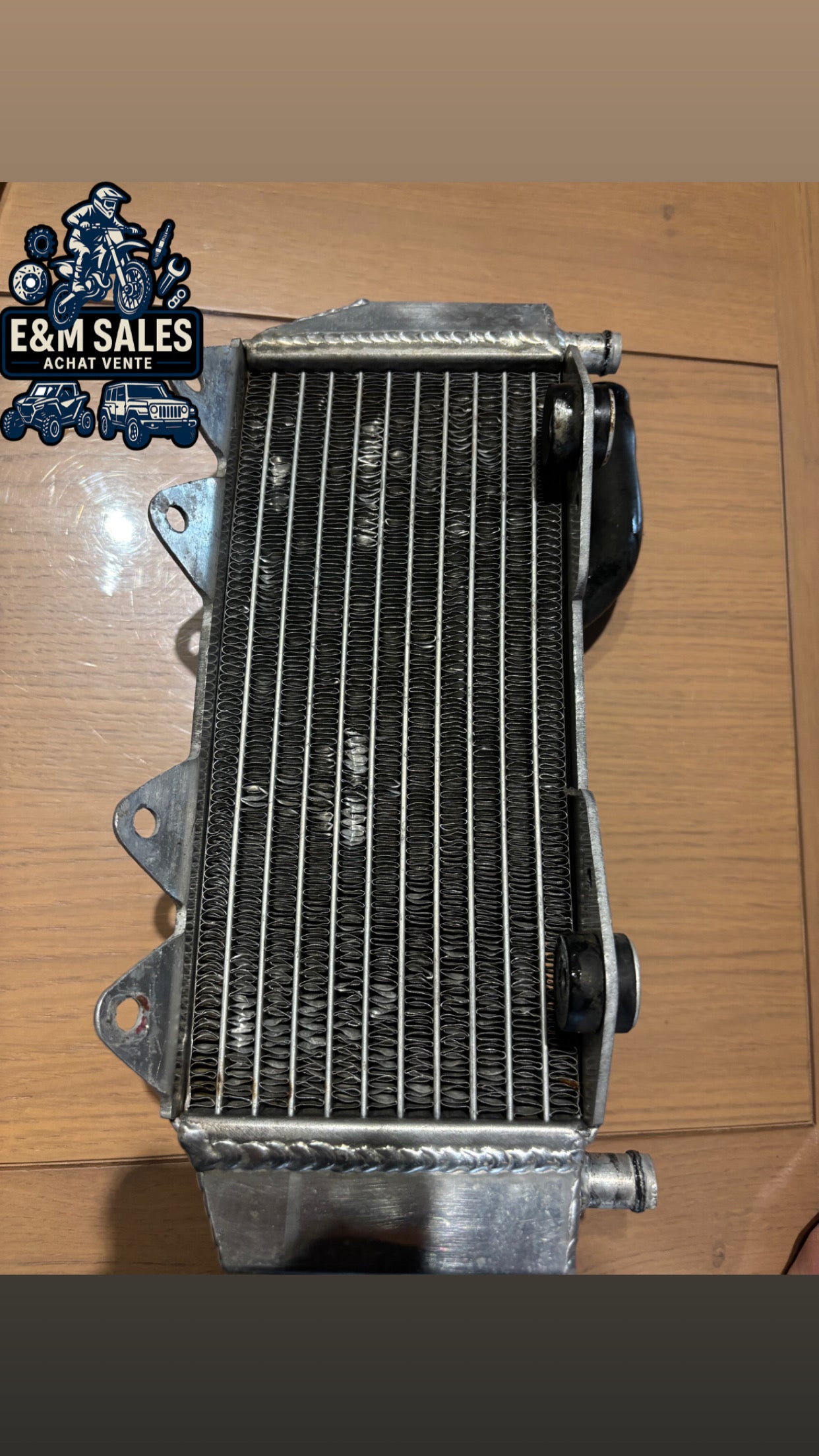 Radiateurs gros volumes 125 YZ 2005-2026