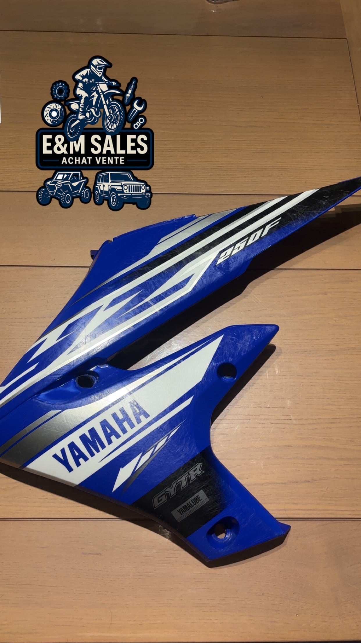 Ouïes carénages 250 YZF 2019-2023