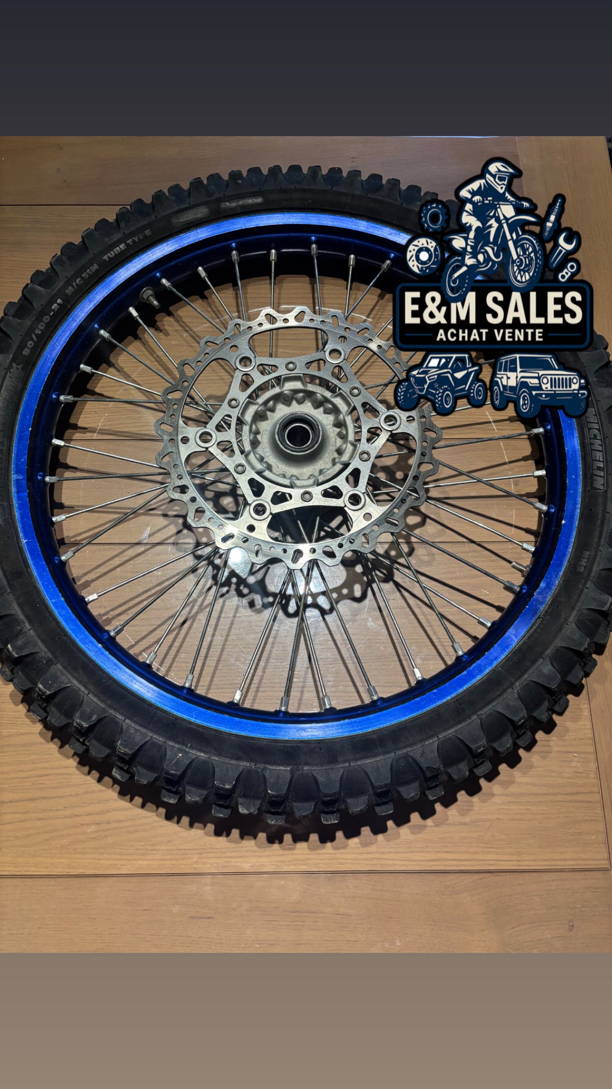 Jante / Roue avant 250 / 450 yzf
