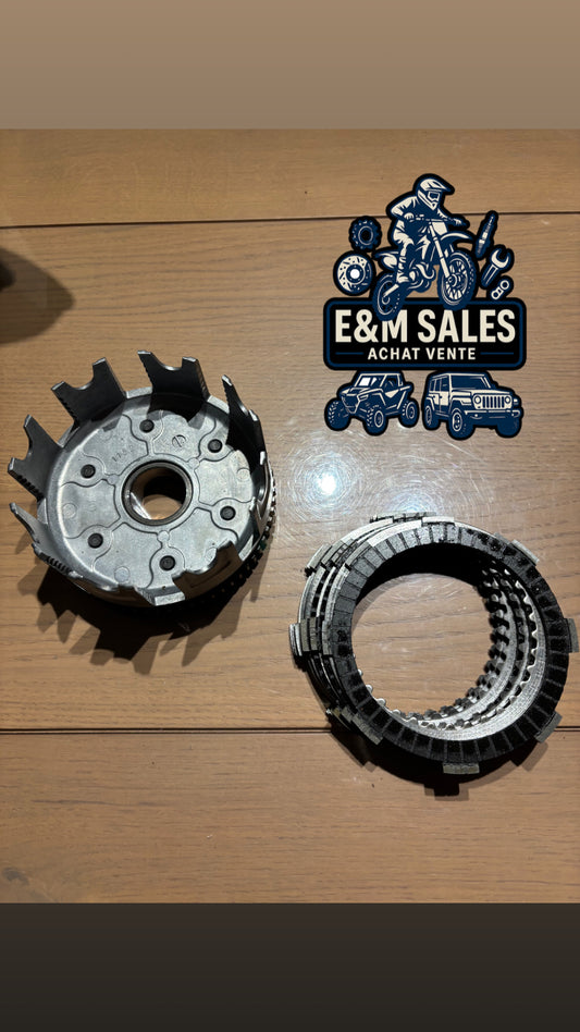 Cloche d'embrayage et disque 85 KX 2001-2013