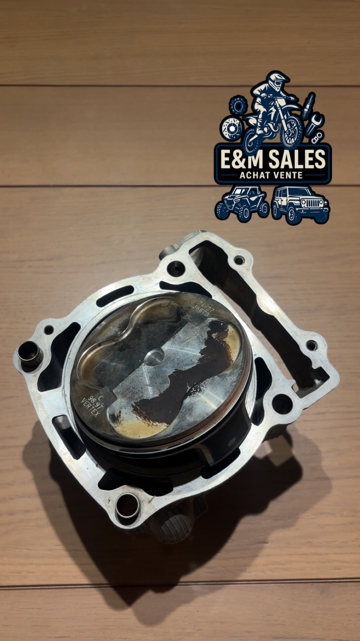 Cylindre piston  450 YZF 2023-2026