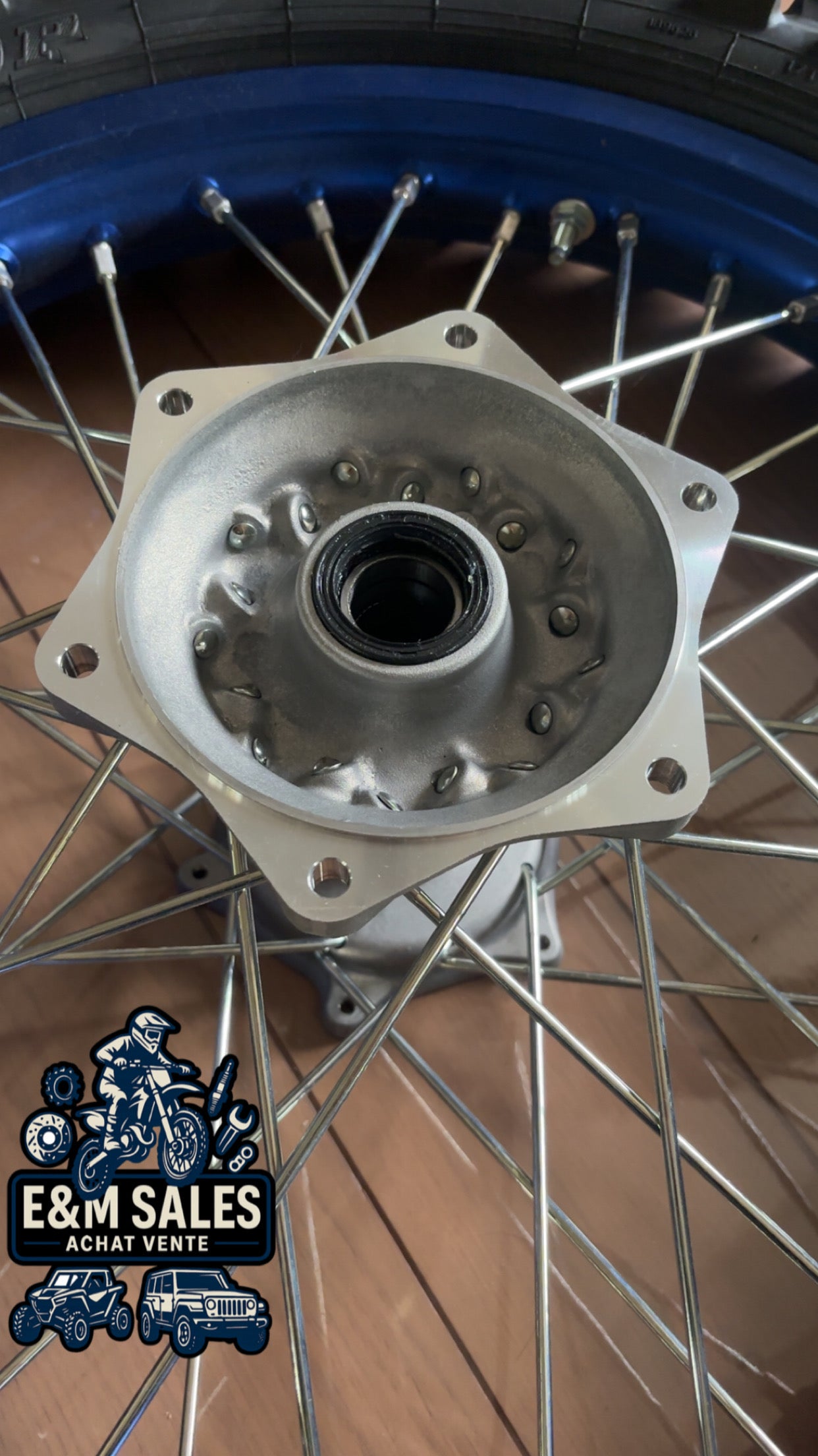 Jante / Roue arrière neuve 250 / 450 yzf