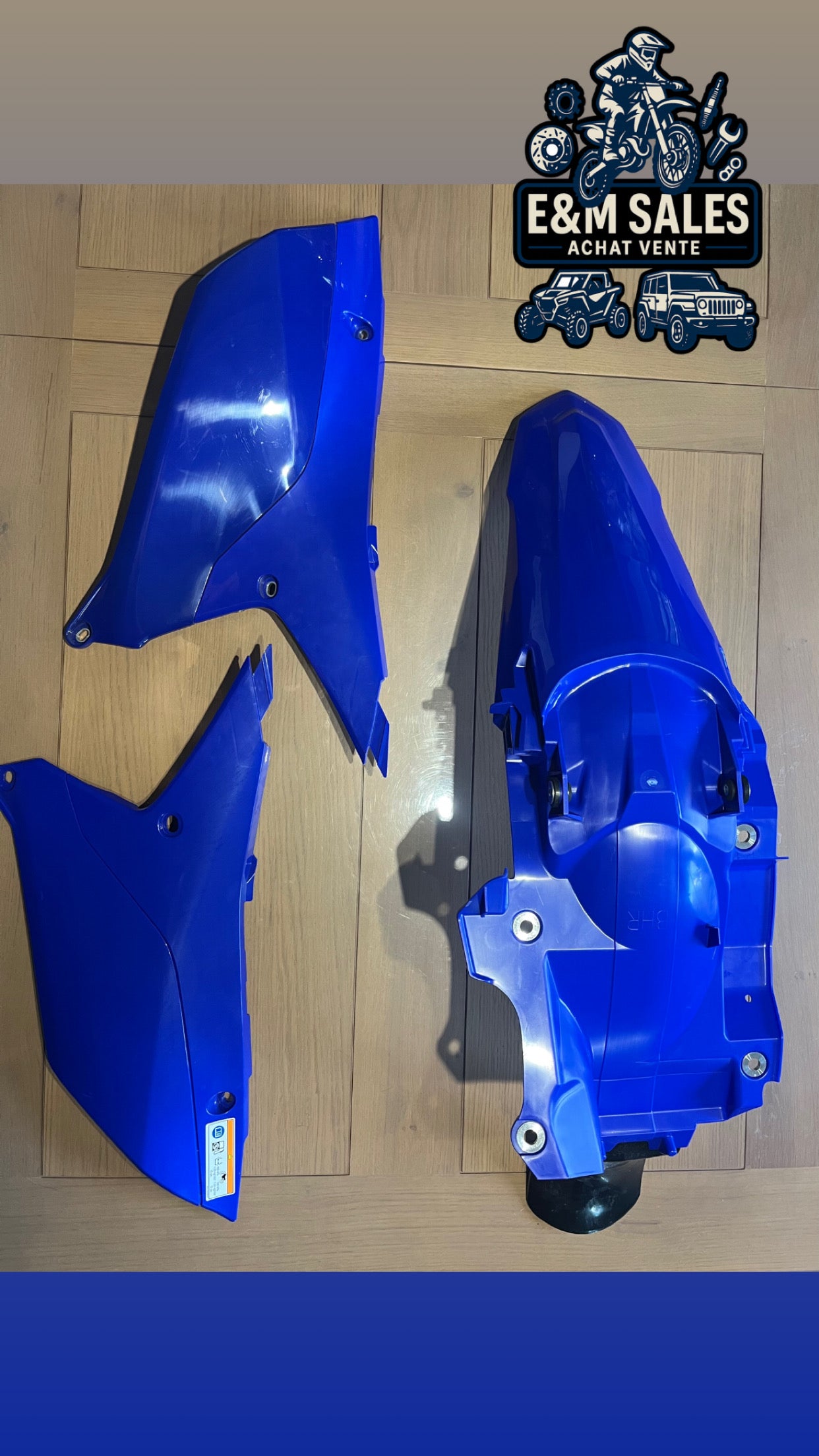 Kit plastique 450 yzf 2023 à 2025