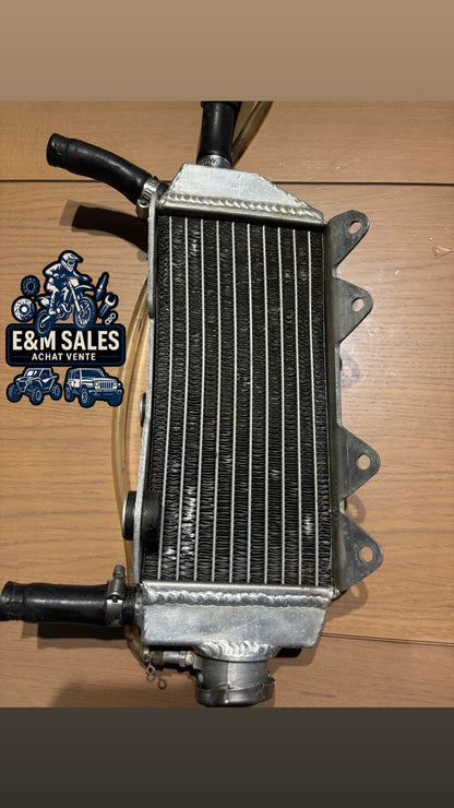 Radiateurs gros volumes 125 YZ 2005-2026