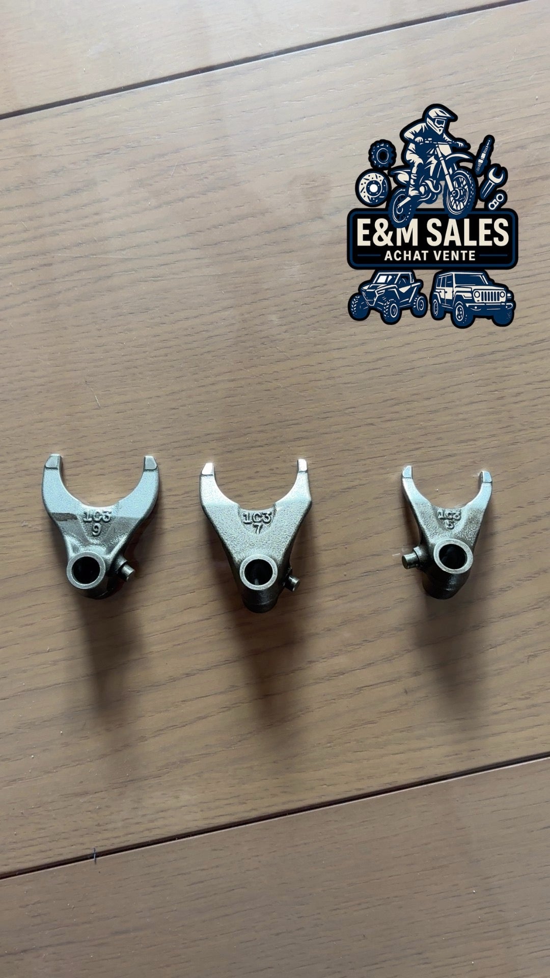 Fourchettes de boîte de vitesse 125 YZ 2022-2026