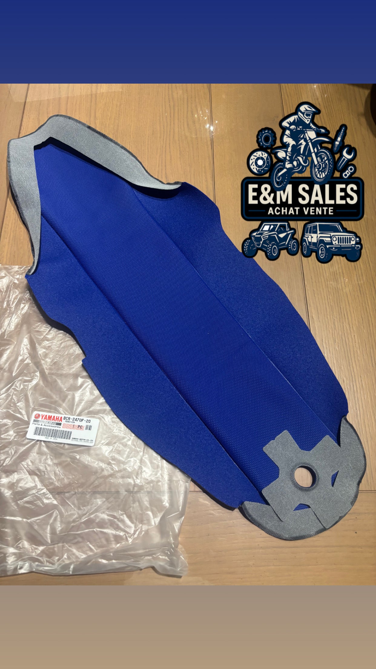 Housse de selle  125 250 YZ 2022-2026