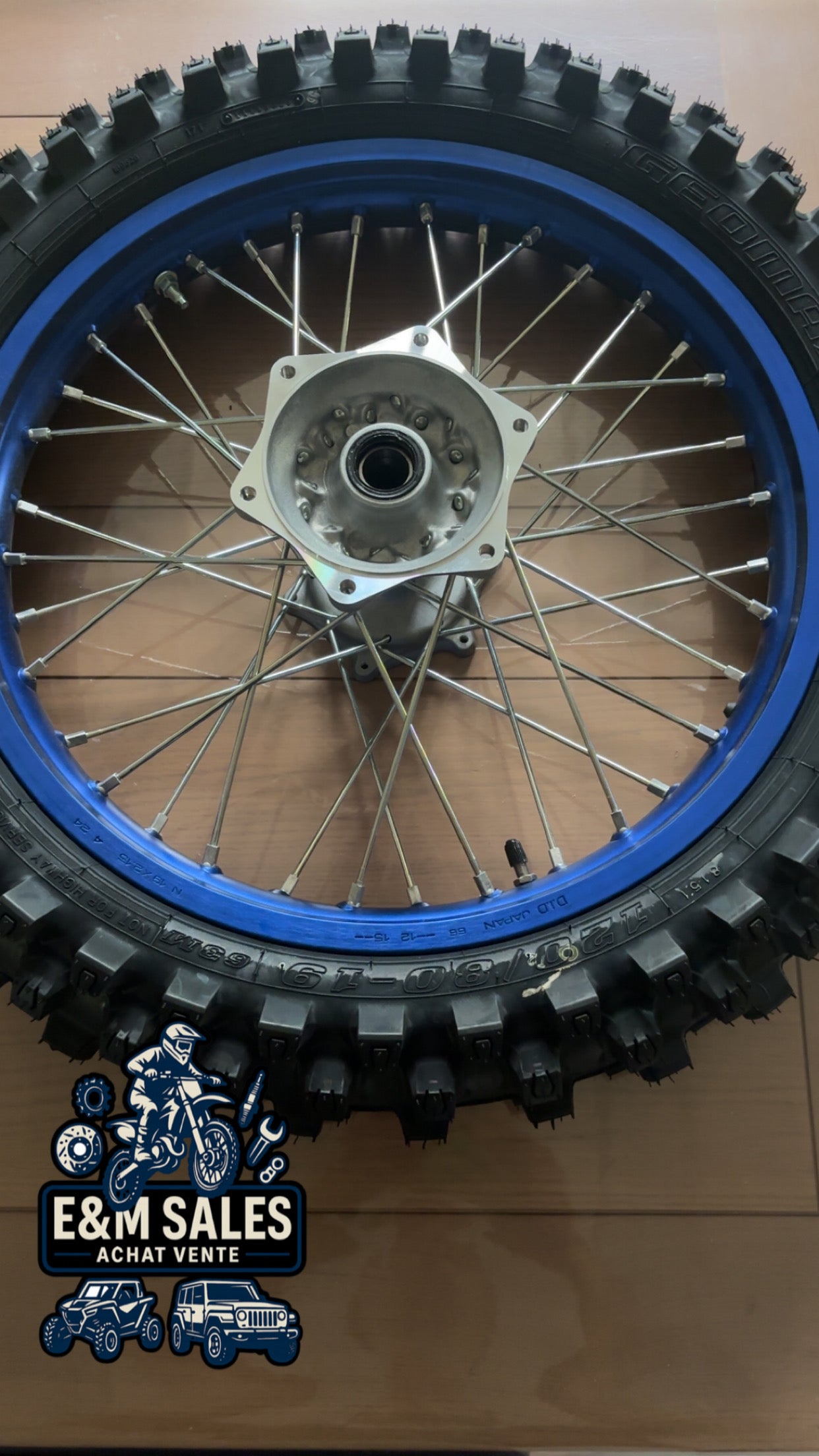 Jante / Roue arrière neuve 250 / 450 yzf