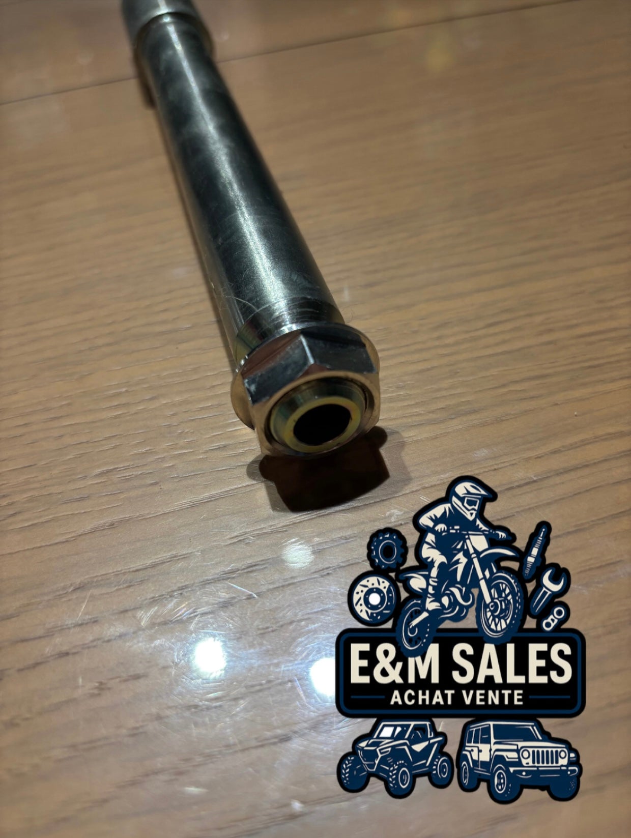 Axe de roue avant 450 YZF 2023-2025, 250 YZF 2024-2026