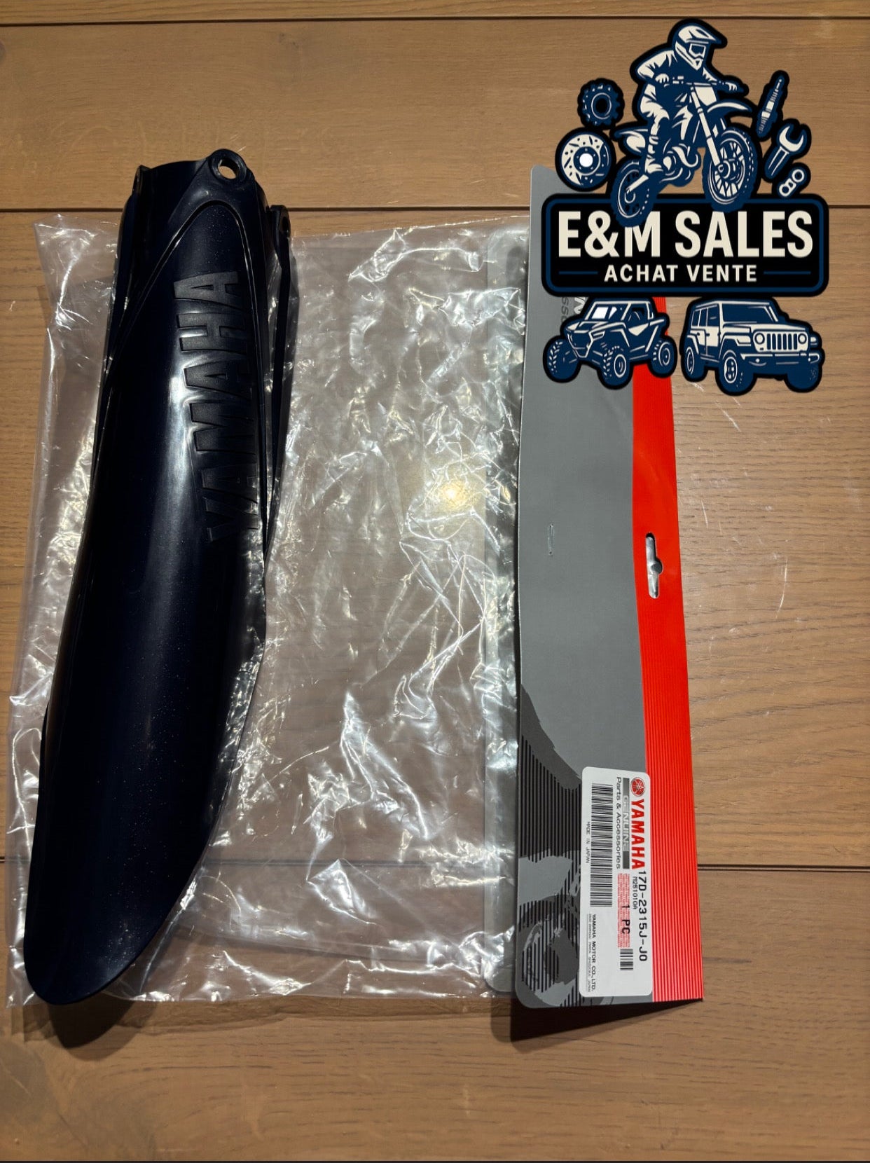 Protège fourche gauche 125-250 YZ 2023-2025, 250 YZF 2023