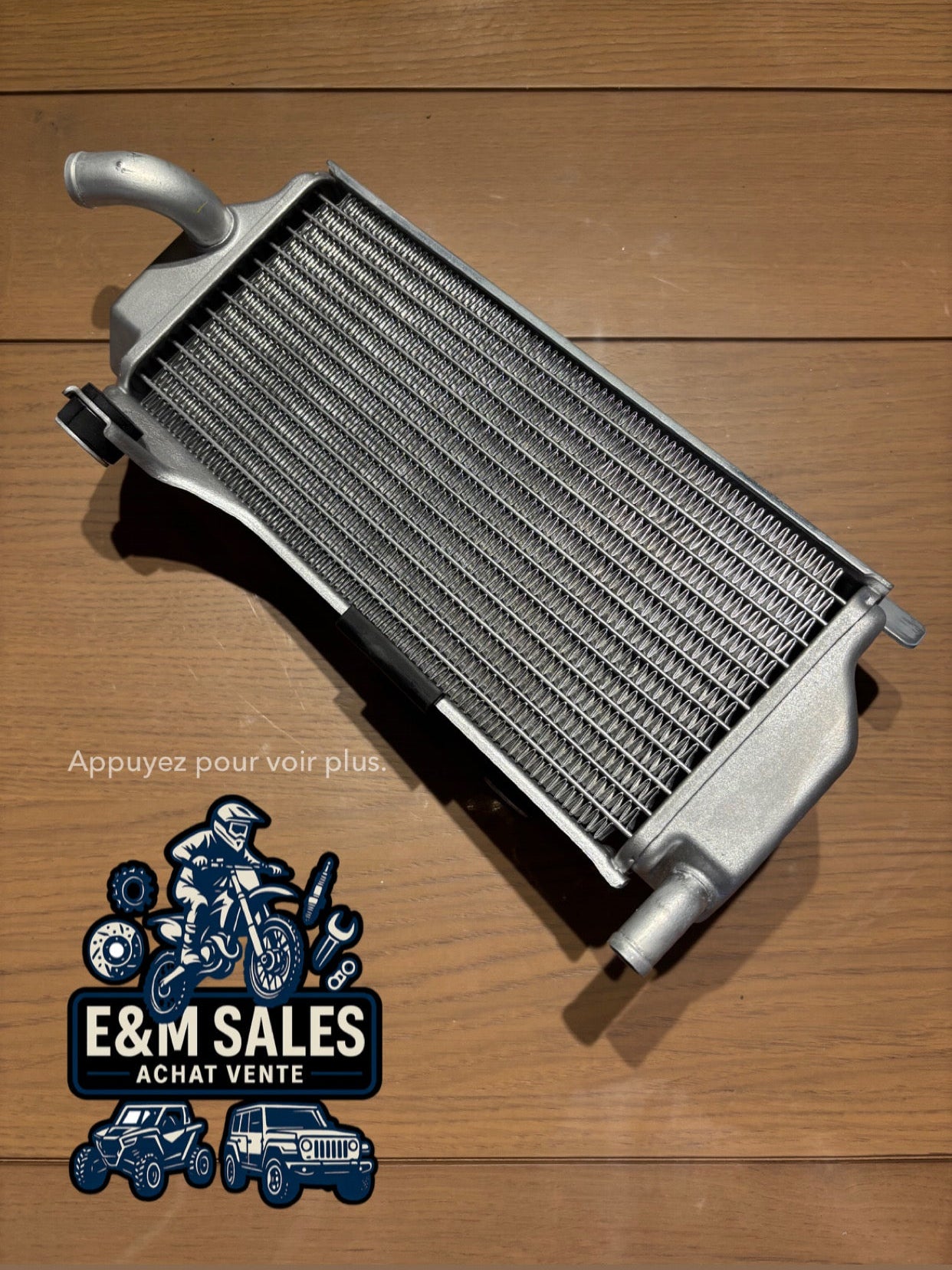 Radiateur gauche 450 YZF 2023-2025, 250 YZF 2024-2026